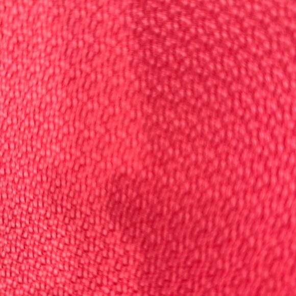 Tahari Hot Pink Short Jacket Textured 3 Button Size 10 Collar Cuffs Jackie-O Chi - Picture 10 of 14